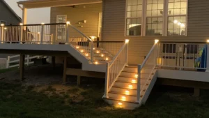 Deck Lighting Installation South Shore, MA | LED & Smart Systems