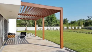 Attached Pergola