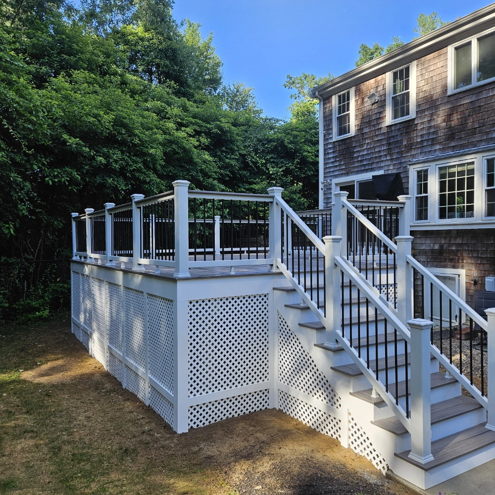 BEAUTIFUL DECK DESIGNS FOR SHARON HOMES